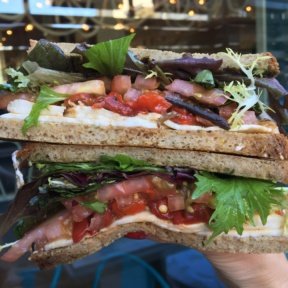 Gluten-free sandwich from Mendocino Farms